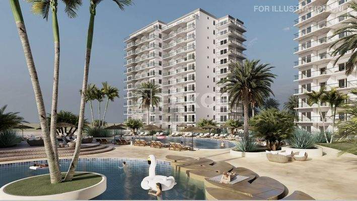 Apartments for Sale in a Compound in North Cyprus Long Beach