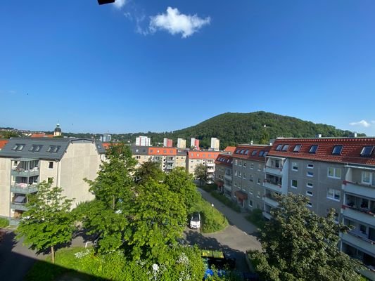 Ausblick aus der Wohnung