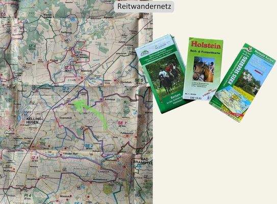 großes Reitwegenetz