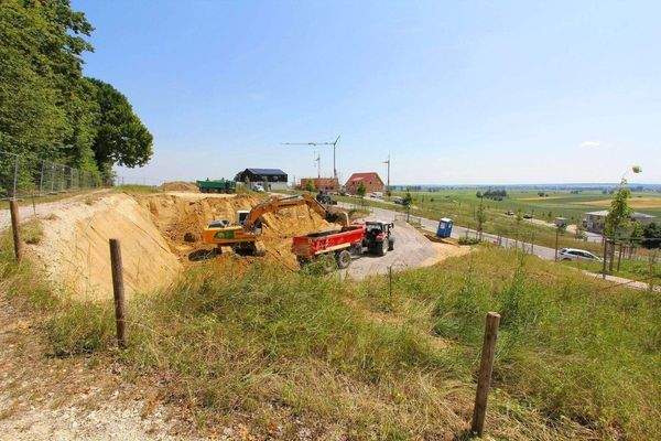 Blick von Nord nach Süd