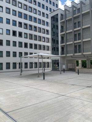 Innenhof vor Begrünung