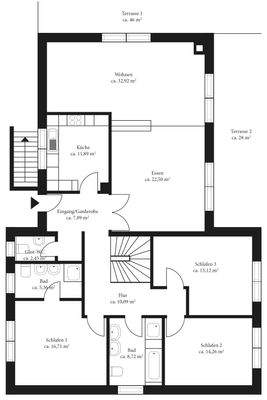 Grundriss Erdgeschoss