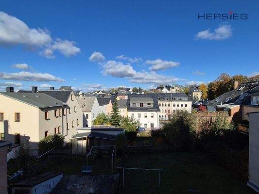Blick vom Schlafzimmer