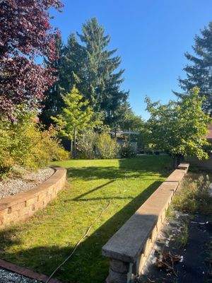 Teil des Gartenbereichs