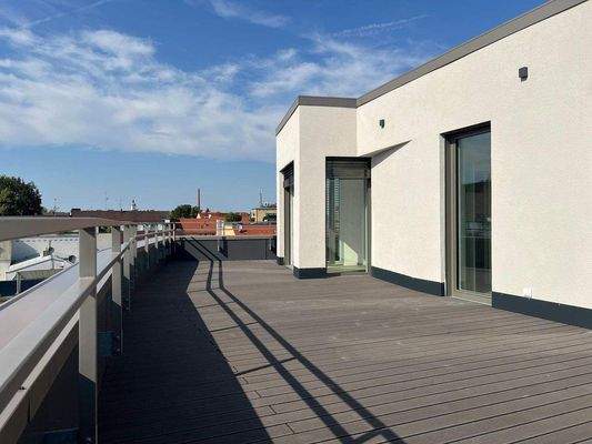 Dachterrassenaussicht Nord