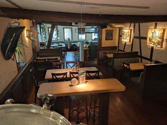 Gaststube vom Sudhaus aus gesehen