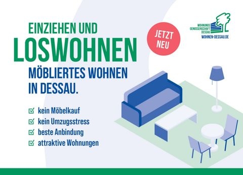 Dessau-Roßlau Wohnungen, Dessau-Roßlau Wohnung mieten