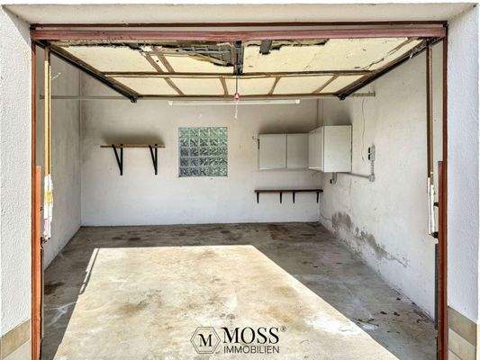 Garagen Innenansicht