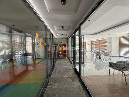 Properties in a Complex with Water Park in Avsallar Alanya