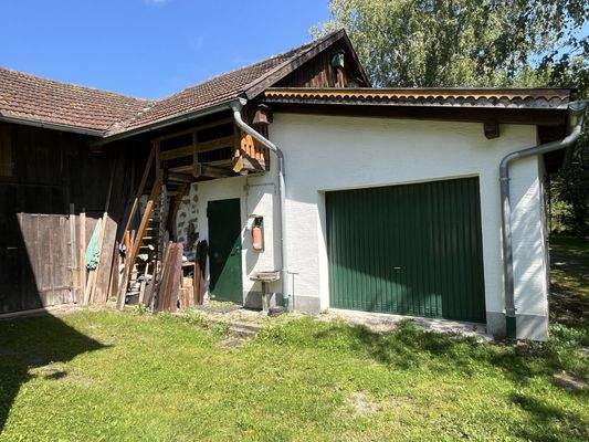 Garage und Schuppen