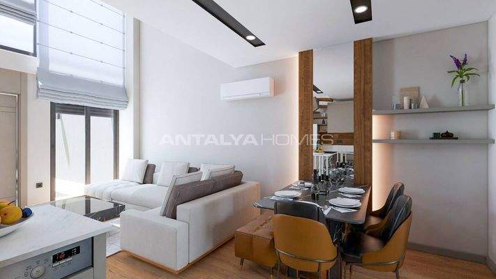 Houses Close to Shopping Centers and Airport in Antalya Kepez