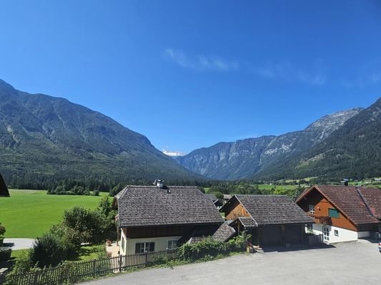 Die Aussicht auf Dachstein