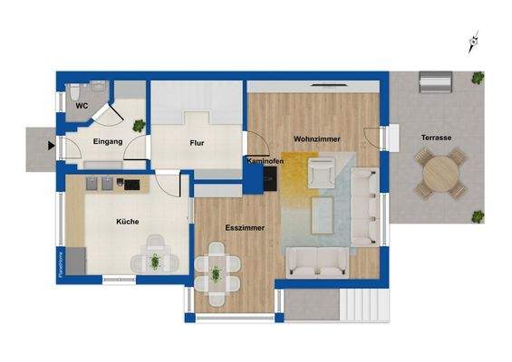 Grundriss Erdgeschoss