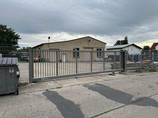 Einfahrt Schiebetor