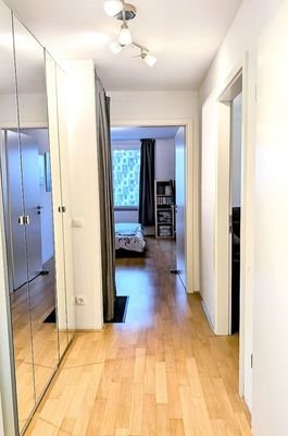 Flur zum Schlafzimmer