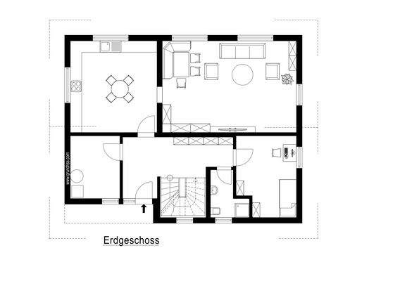 unverbindlicher Grundriss EG