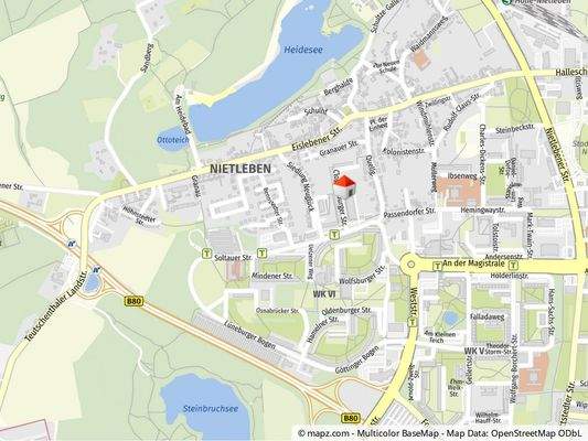 Geolyzer Kartenausschnitt