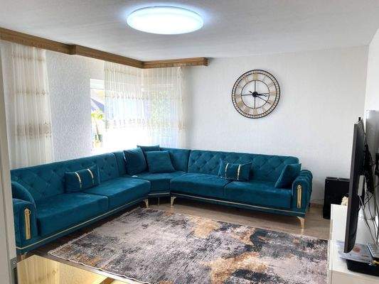 Wohnzimmer gen Westen ausgerichtet