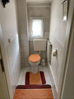 WC im Erdgeschoß