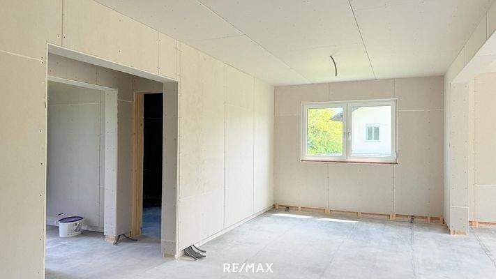 Platz für Essgruppe