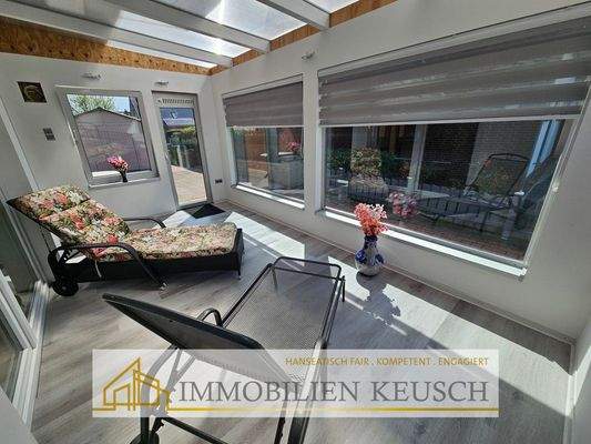 Lichtdurchfluteter Kaltwintergarten