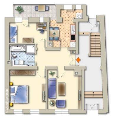 Wohnung 1 (Hochparterre)