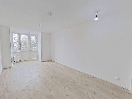 Ansicht I: Wohn- und Esszimmer