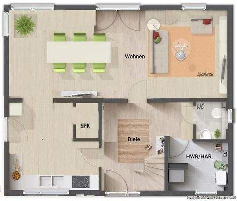 Grundriss-Variante EG