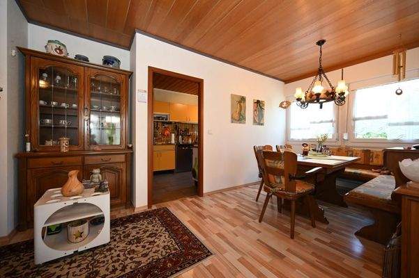 Koch-& Essbereich ideal verbunden