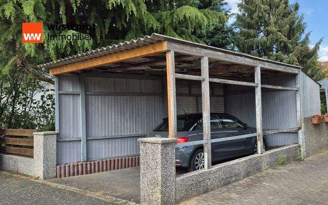 Carport für den Zweitwagen