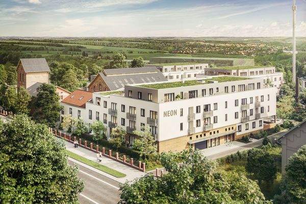 Luftbild Wohnprojekt Nauen