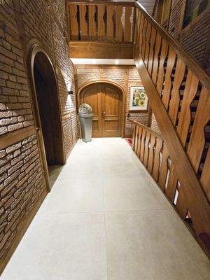 Diele mit Fachwerkoptik