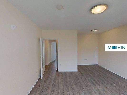 Ansicht II: Wohn- und Esszimmer