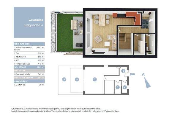 Grundriss Erdgeschoss