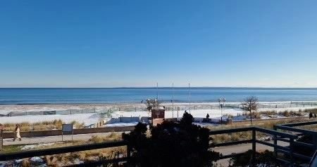 Strand im Winter