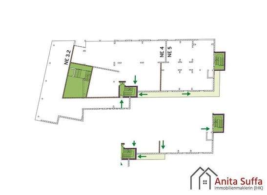 Konzept Brandschutz Obergeschoss