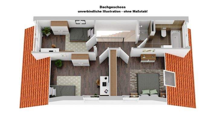 Grundriss Dachgeschoss