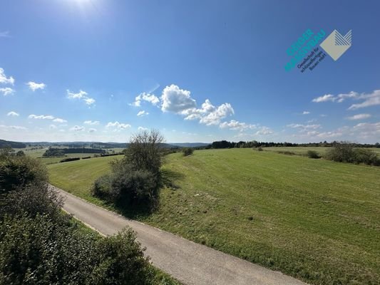 Ausblick von der Terasse