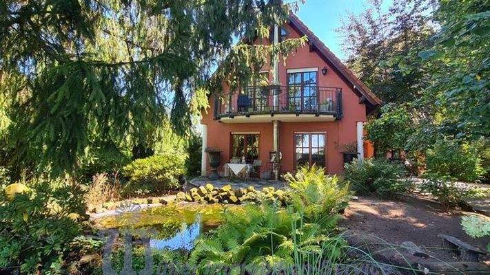 Vorderansicht - Gartenteich