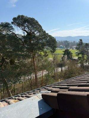 und herrlichem Blick