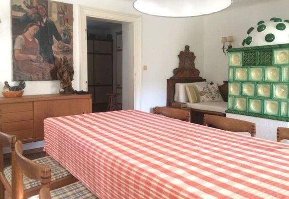 Stube - Möblierungsvorschlag (unmöbliert)