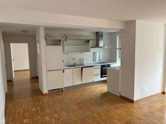 Wohnen zur offenen Küche