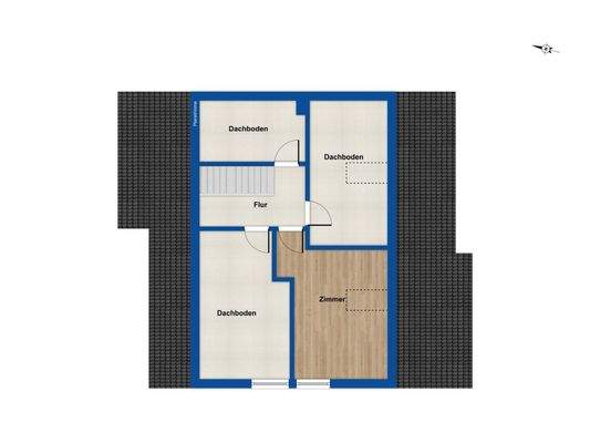 Grundriss Dachgeschoss