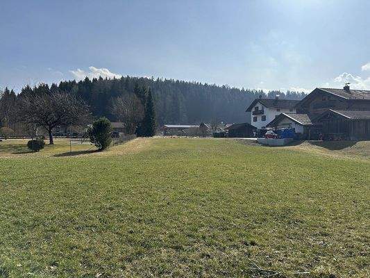 Blick von Norden nach Süden