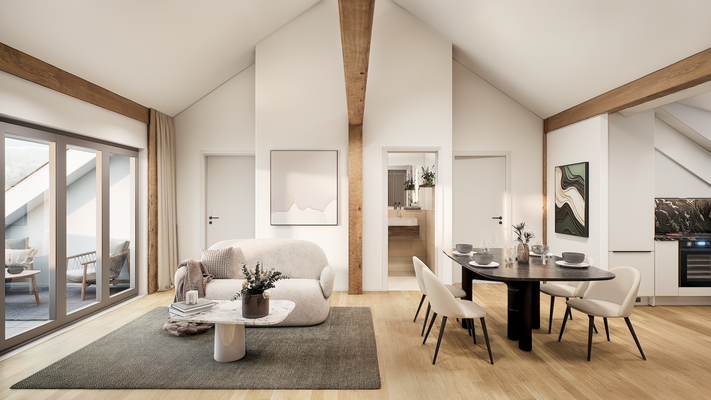 Beispielvisualisierung Wohnzimmer