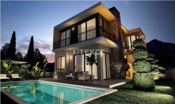 Duplex Villas with Private Pools in North Cyprus Girne