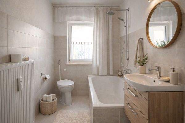 Beispielbild Bad EG - Einheit 1, Haus 22