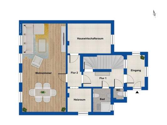 Grundriss Erdgeschoss