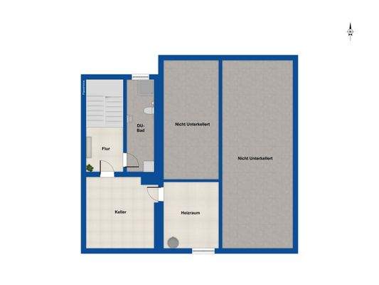 Grundriss Untergeschoss