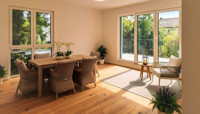 Einrichtungsbeispiel Wohnzimmer